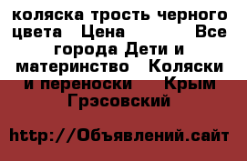 коляска трость черного цвета › Цена ­ 3 500 - Все города Дети и материнство » Коляски и переноски   . Крым,Грэсовский